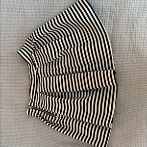 A striped skirt